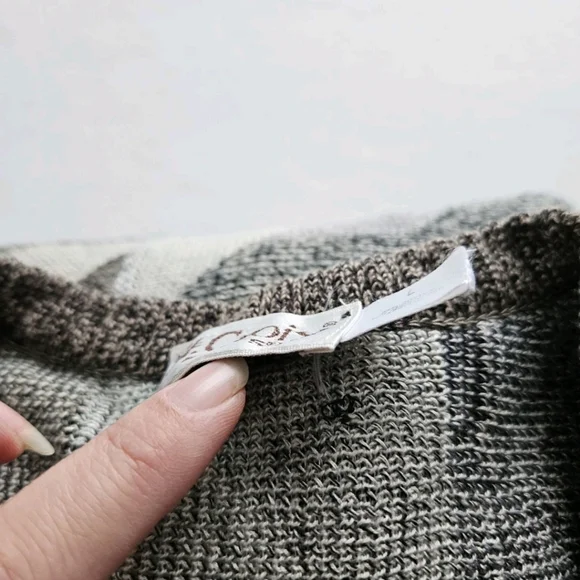 Vintage St Croix Men's Knit Sweater Coogi Style Biggie Cosby L Made USA - Picture 13 of 16